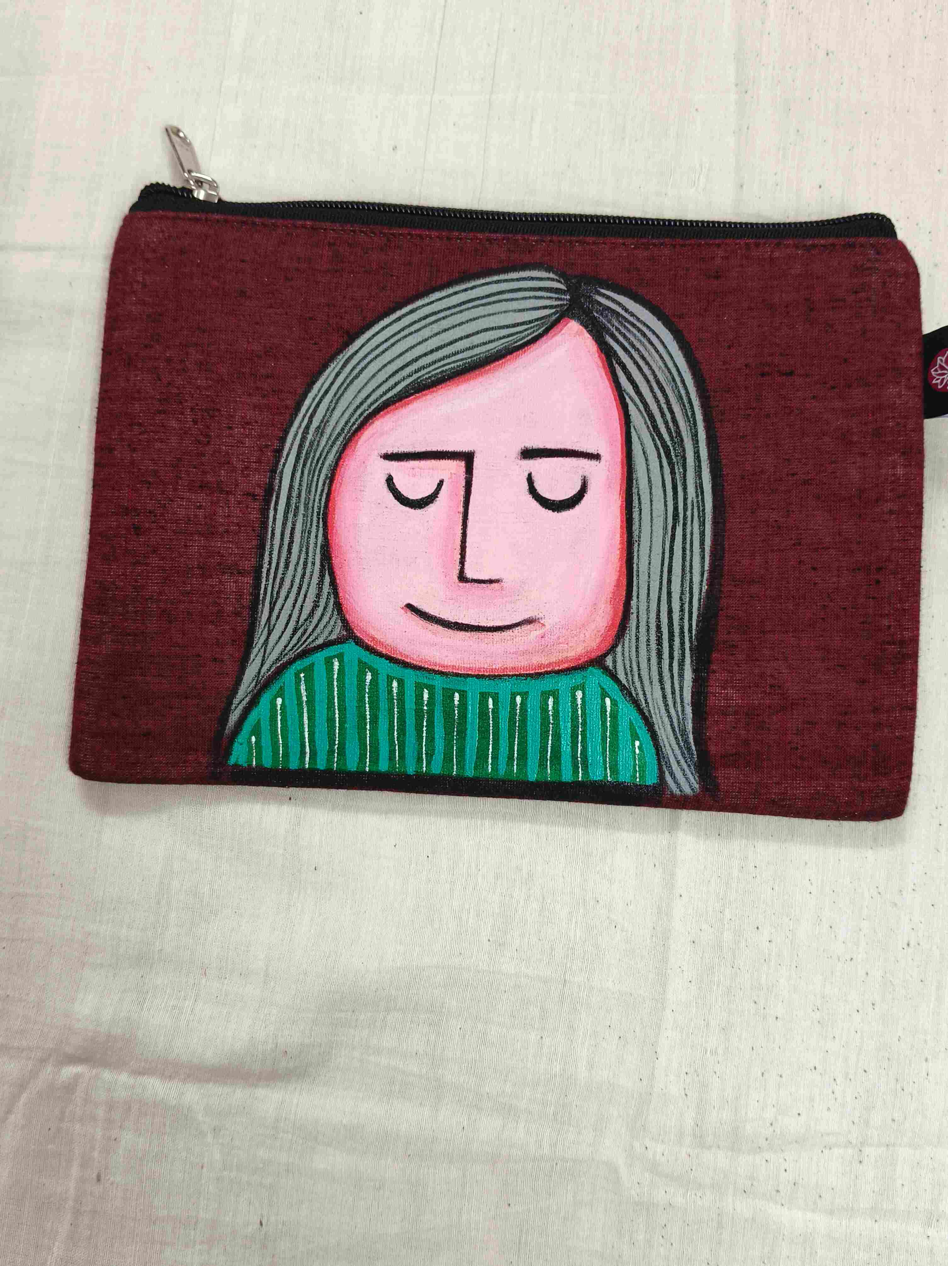 Handpainted Pouch